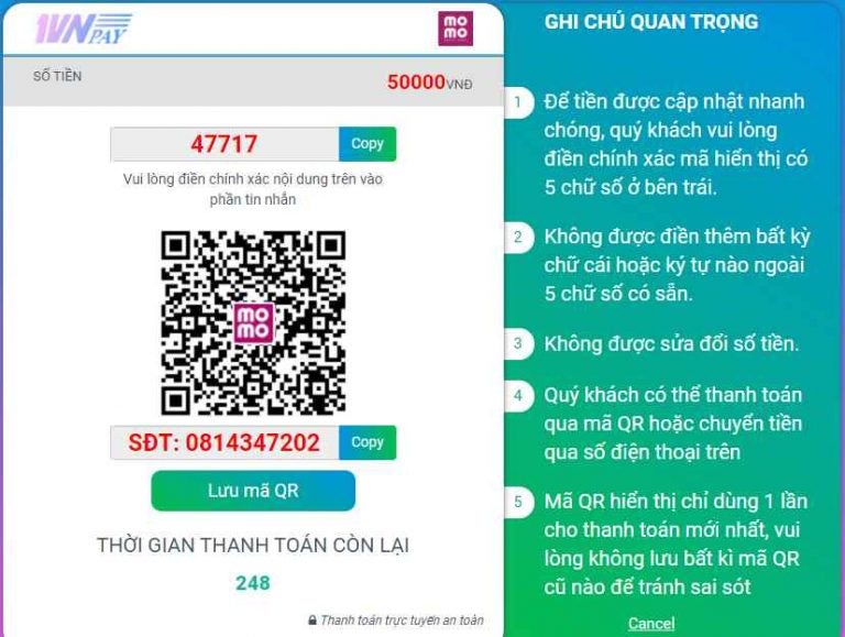1xbet nạp tiền 7