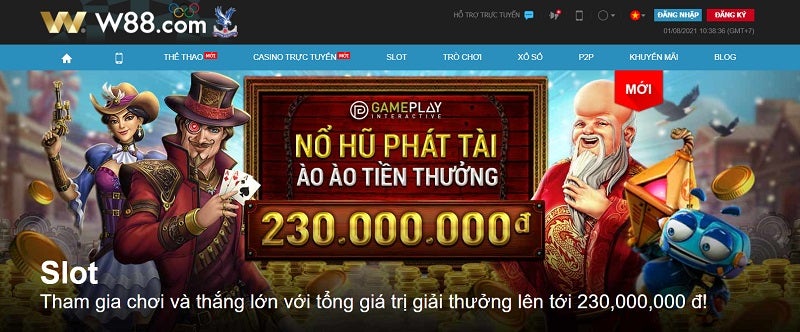 Gam doi tien qua the ATM W88